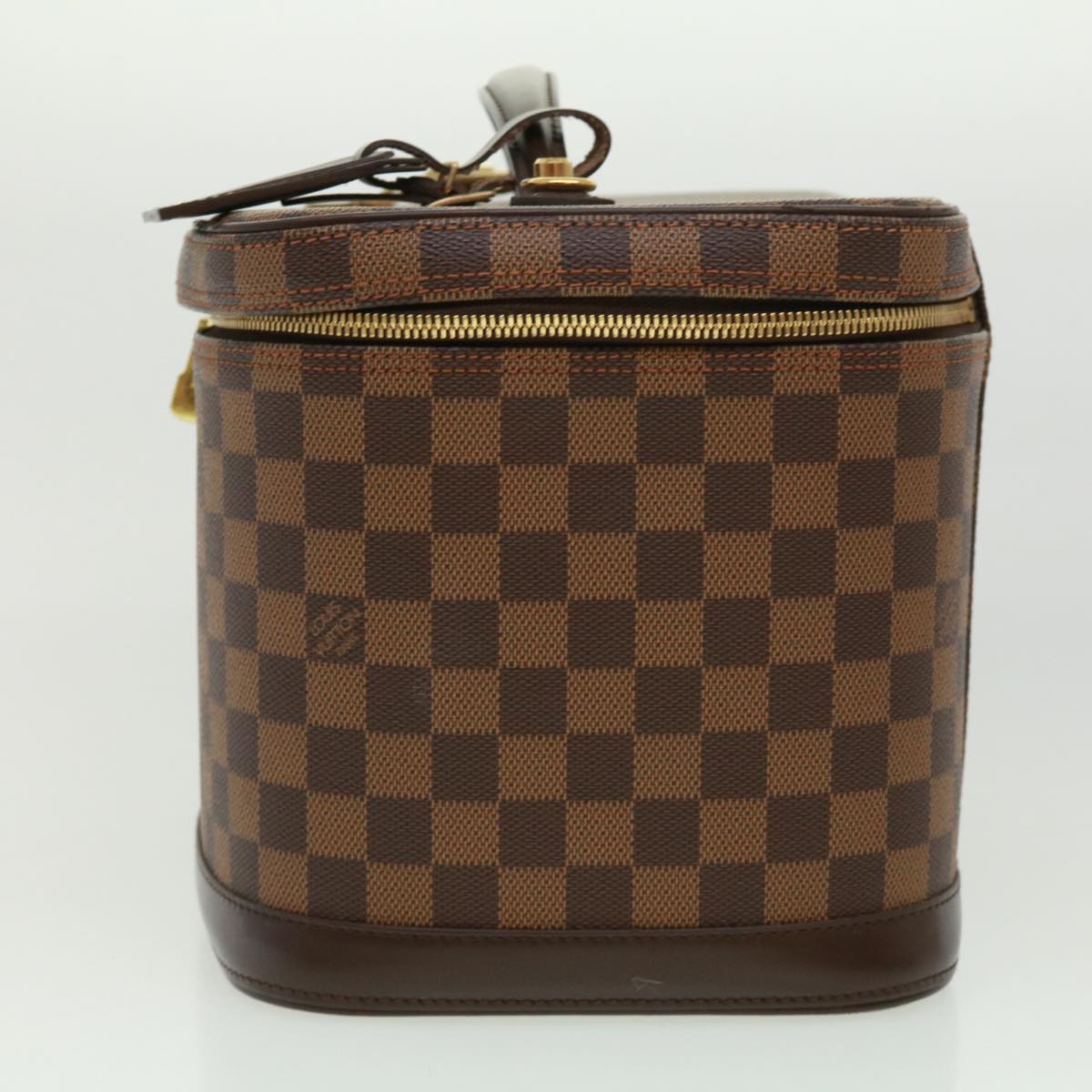 LOUIS VUITTON Damier Ebene Nice Hand Bag SPO 2way N47280 LV  32758