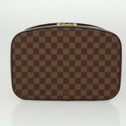 LOUIS VUITTON Damier Ebene Nice Hand Bag SPO 2way N47280 LV  32758