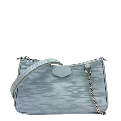 LOUIS VUITTON Epi Easy Pouch On Strap - Light Blue