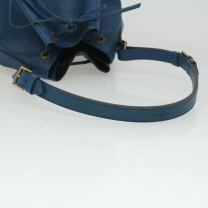 LOUIS VUITTON Epi Noe Shoulder Bag Blue M44005 LV Auth 33289