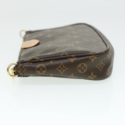 LOUIS VUITTON Monogram Multi Pochette Accessoires Pouch Khaki M44813 LV 33620A