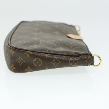 LOUIS VUITTON Monogram Multi Pochette Accessoires Pouch Khaki M44813 LV 33620A