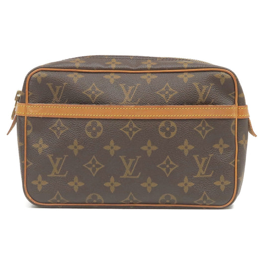 Louis Vuitton Monogram Compiegne 23 Pouch Clutch Bag M51847