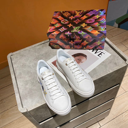 The Bags Vibe - Louis Vuitton Time Out White Sneaker