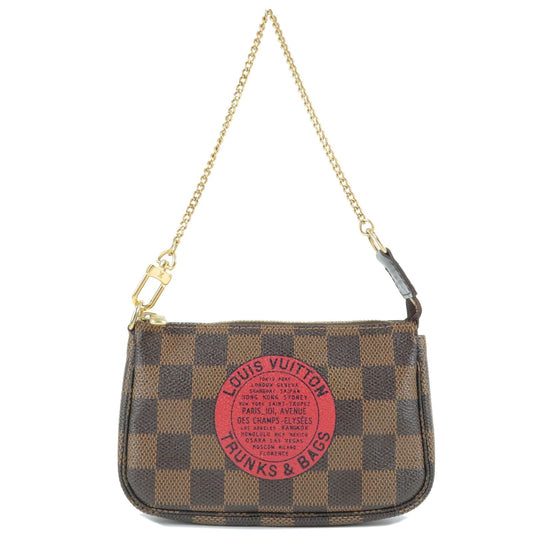 Louis Vuitton Damier T&B Mini Pochette Accessoires Pouch N58011