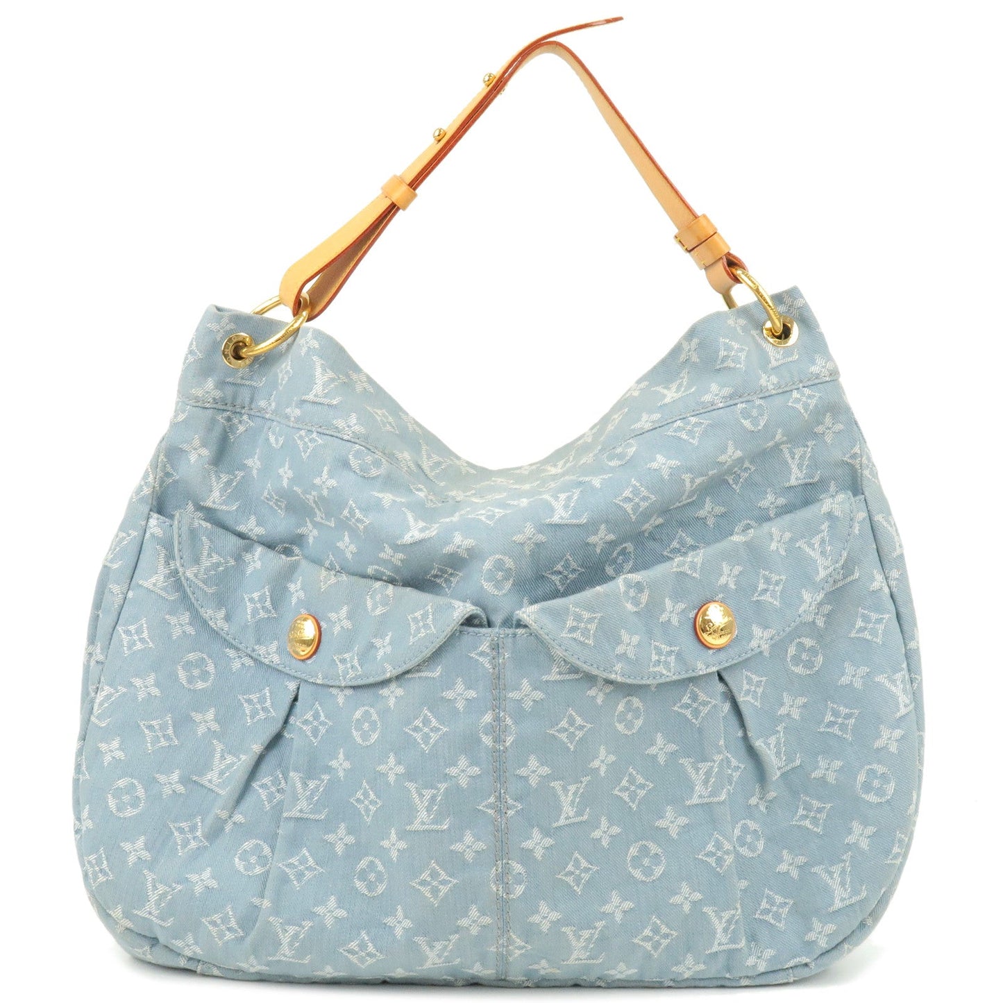 Louis Vuitton Monogram Denim Daily GM Shoulder Bag M40492