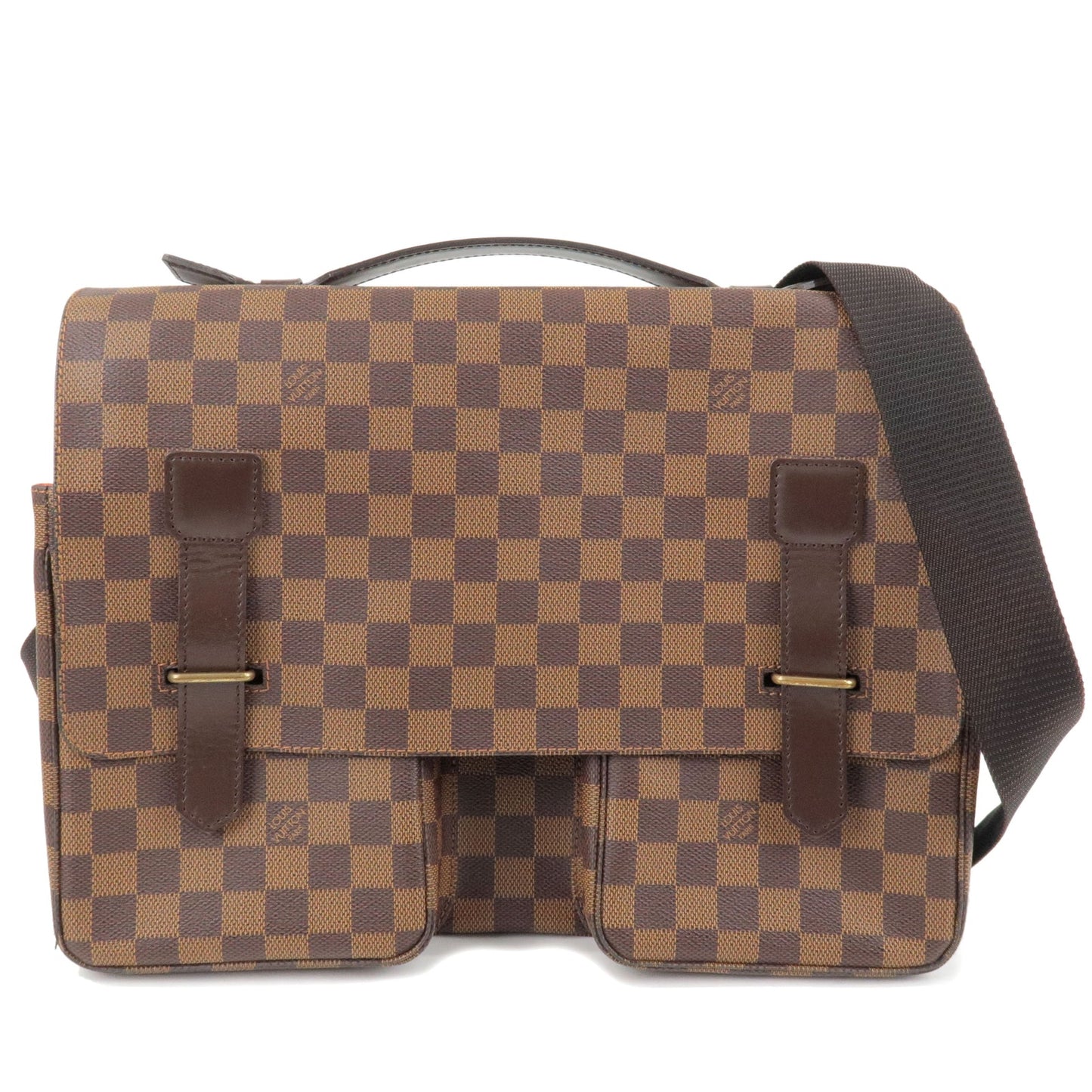 Louis Vuitton Damier Broad Way 2Way Bag Brief Case N42270