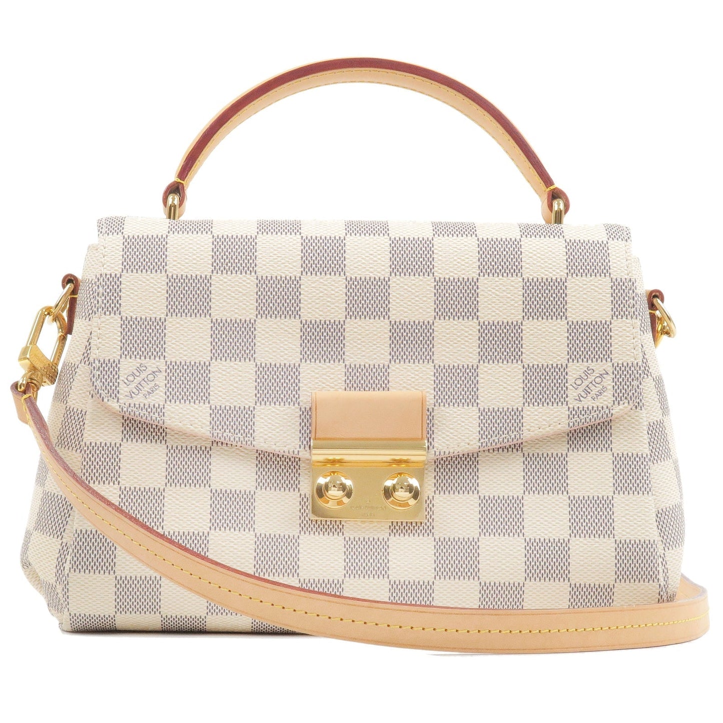 Louis Vuitton Damier Azur Croisette 2Way Hand Bag N41581