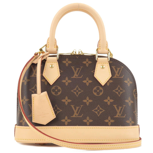 Louis Vuitton Monogram Alma BB 2Way Hand Bag M53152