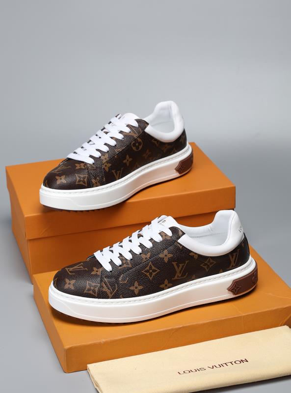 The Bags Vibe - Louis Vuitton Time Out Brown Sneaker