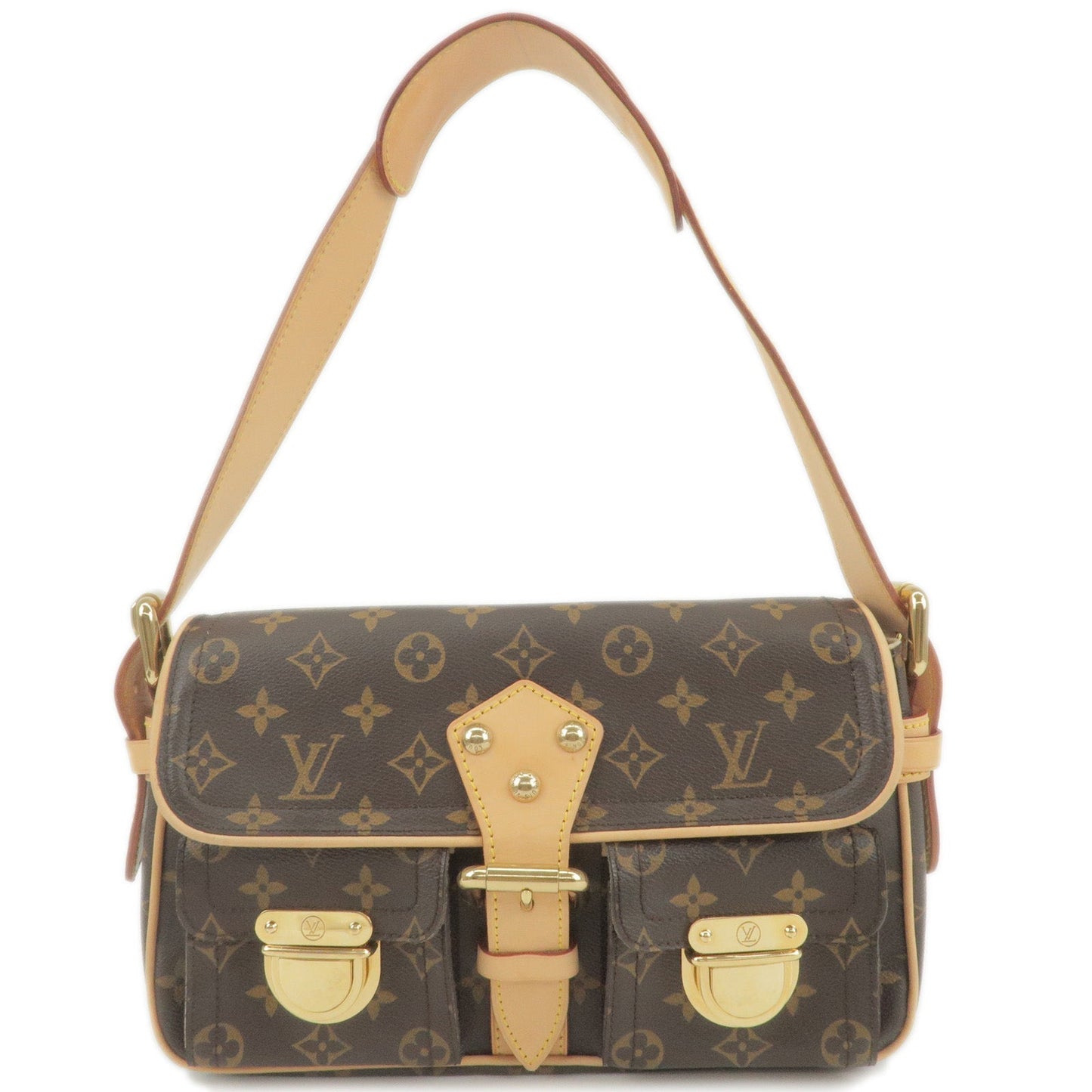 Louis Vuitton Monogram Hudson Shoulder Bag M40047