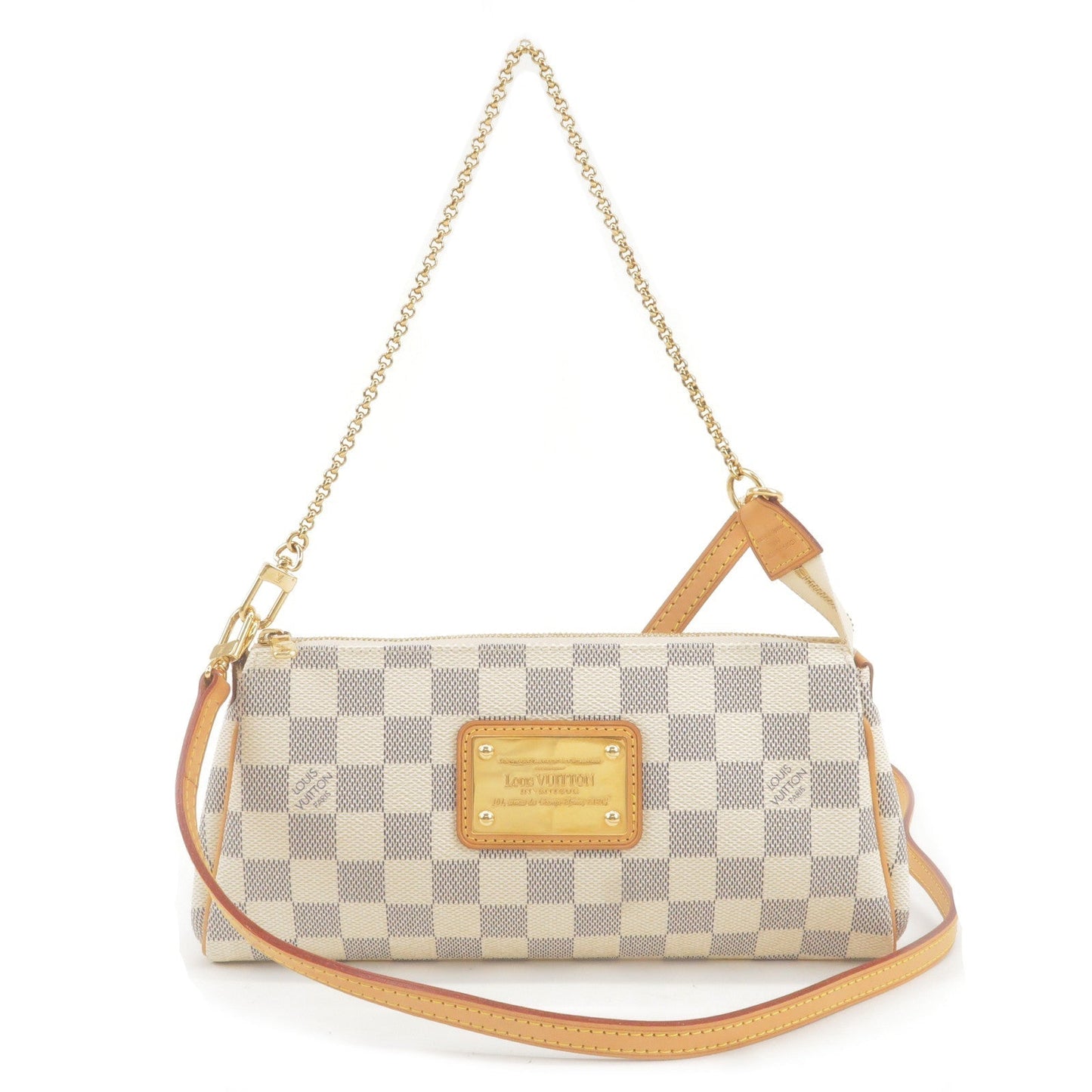 Louis Vuitton Damier Azur Eva 2Way Hand Bag Shoulder Bag N55214