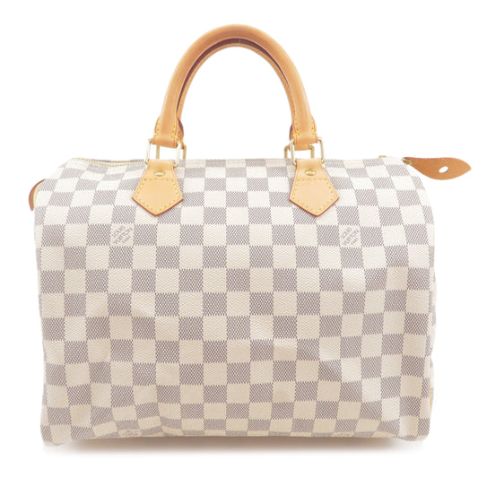 Louis Vuitton Damier Azur Speedy 30 Hand Bag Boston Bag N41533