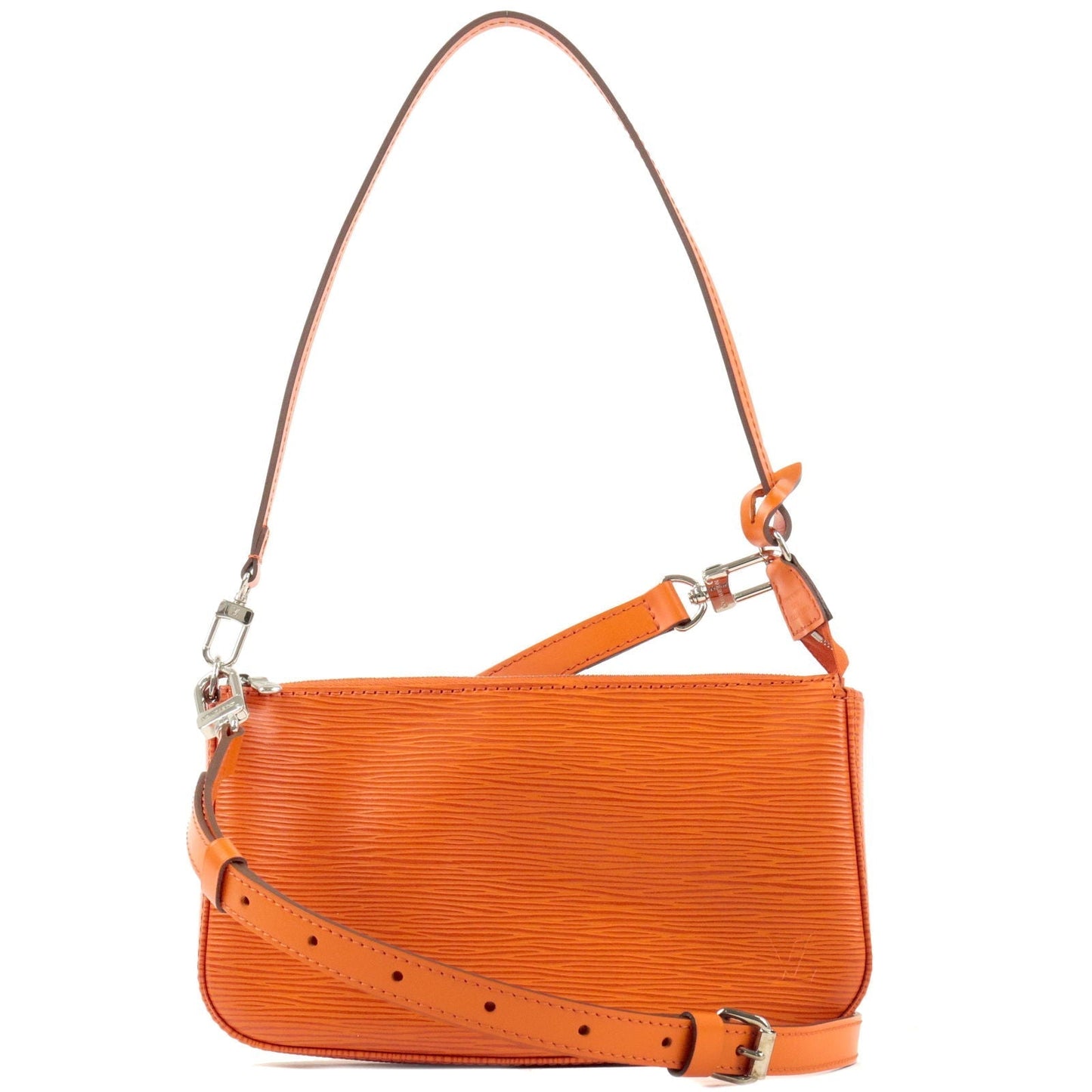 Louis Vuitton Epi Pochette Accessoires Pouch Piment Orange M40778