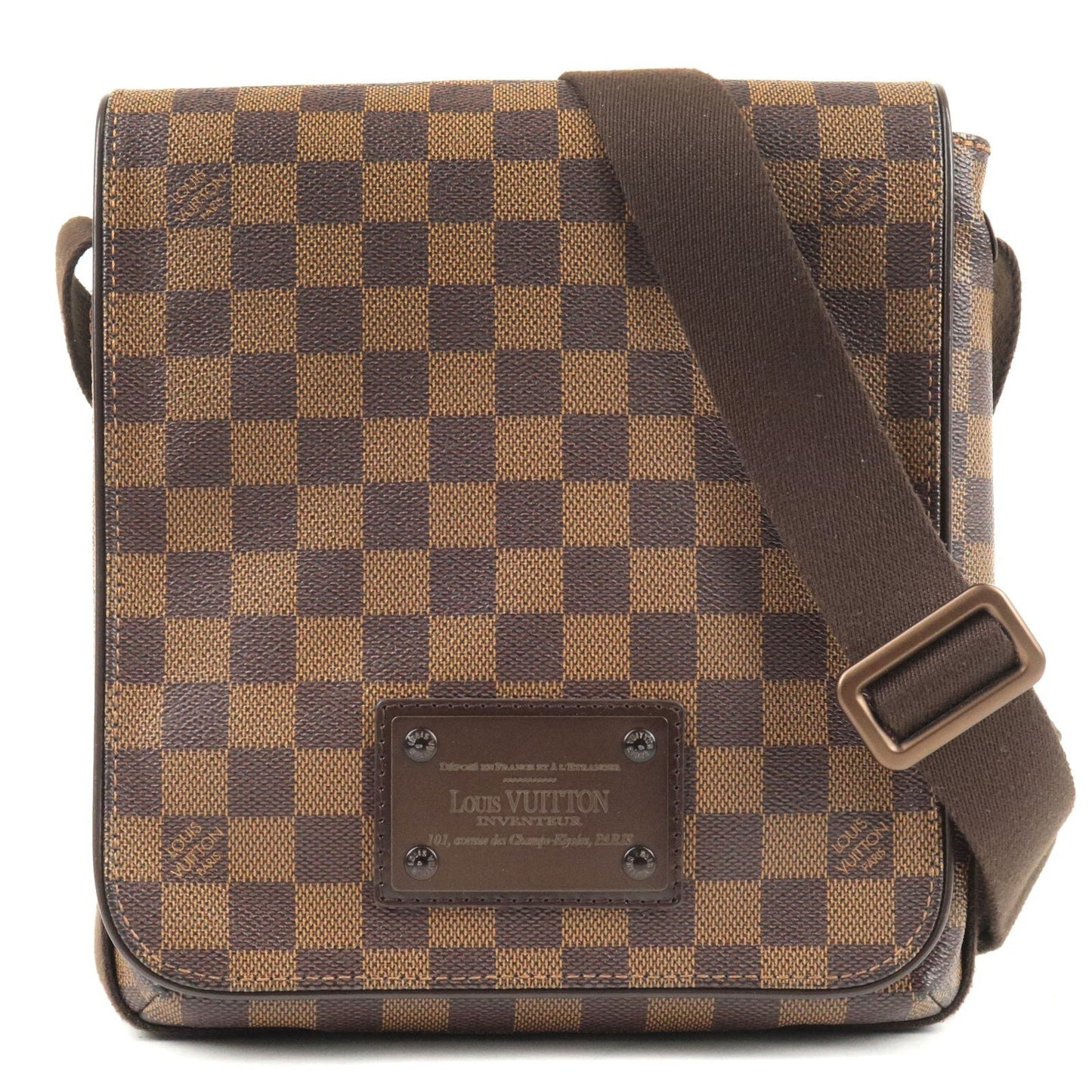 Louis Vuitton Damier Ebene Brooklyn PM Shoulder Bag N51210