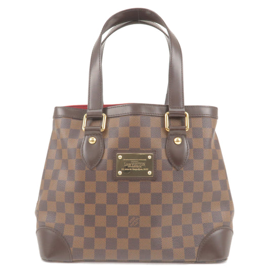 Louis Vuitton Damier Ebene Hampstead PM Hand Bag Tote Bag N51205