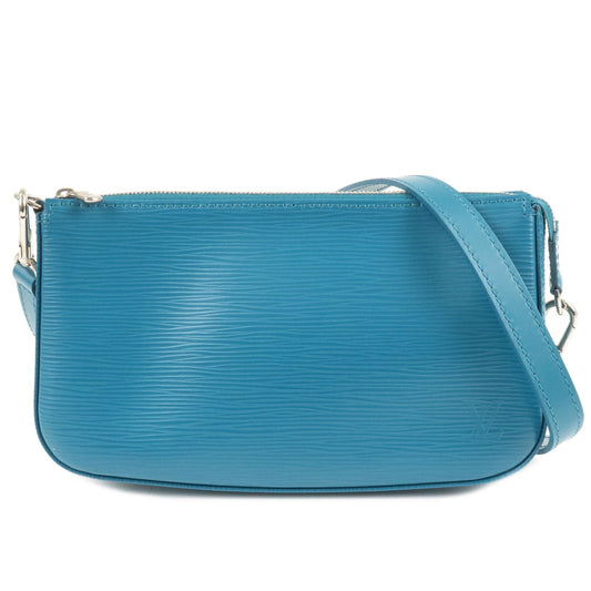 Louis Vuitton Epi Pochette Accessoires Pouch Cyan Turquoise M40823