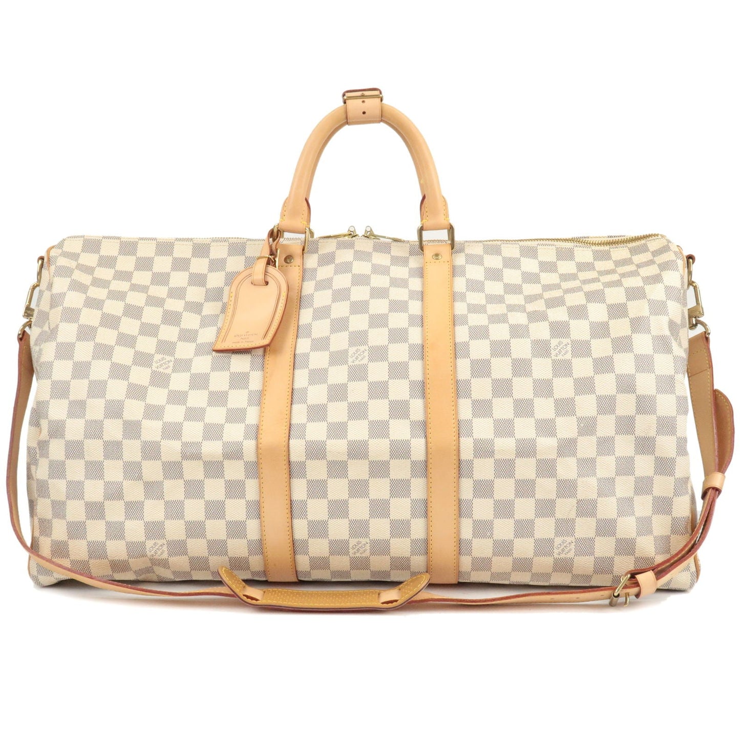 Louis Vuitton Damier Azur Keep All Bandouliere 55 Bag M41429