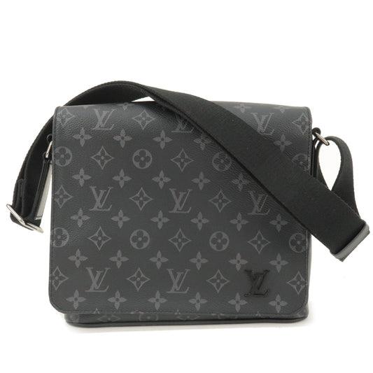 Louis Vuitton Monogram Eclipse District PM NV2 Shoulder Bag M45272