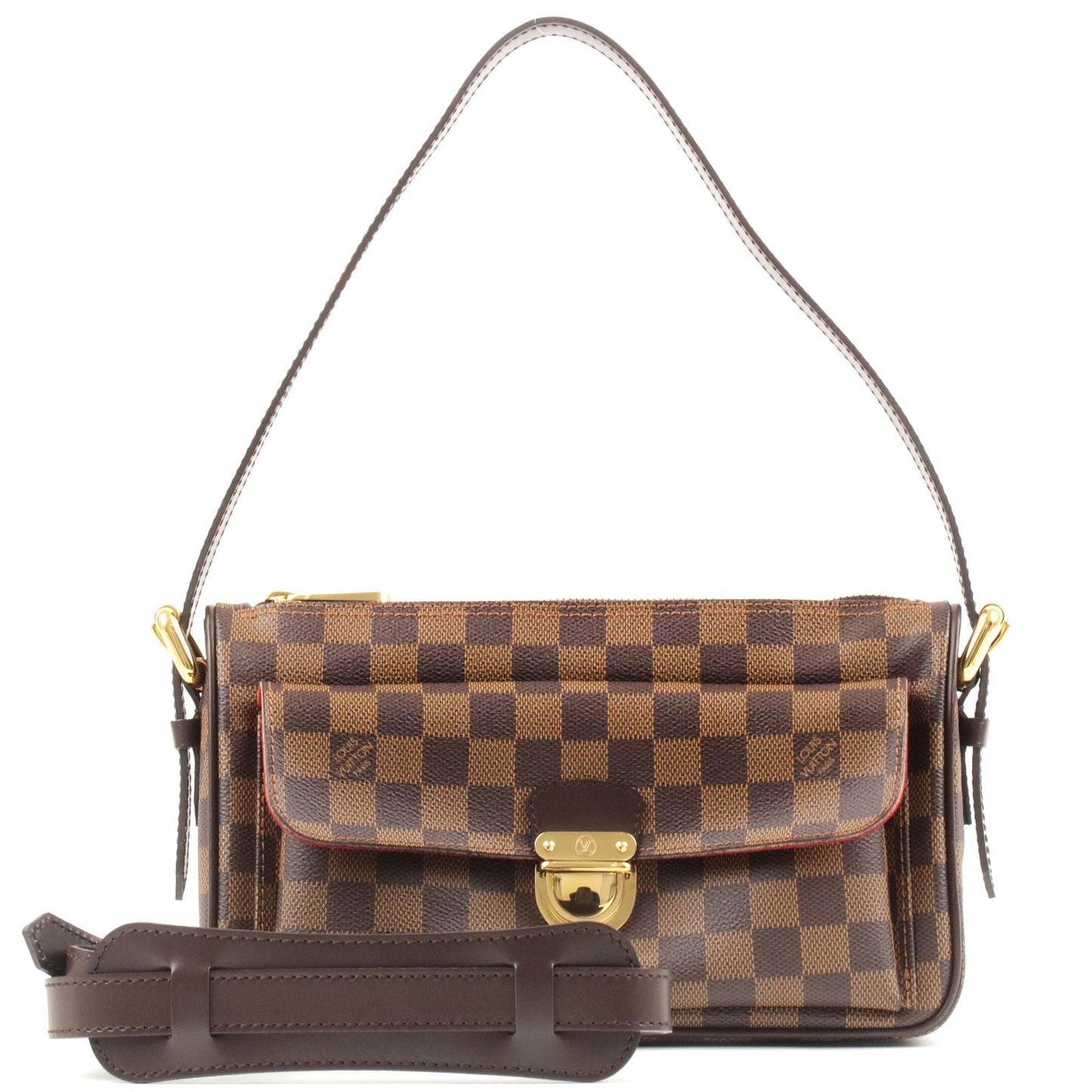 Louis Vuitton Damier Ravello GM 2Way Shoulder Hand Bag N60006