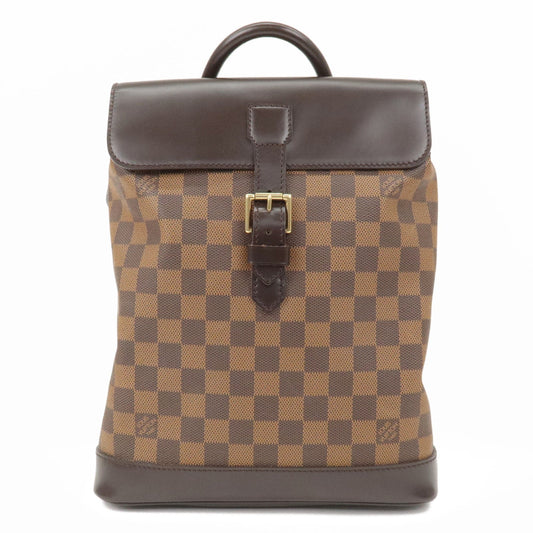 Louis Vuitton Damier Soho Back Pack Ruck Sac Brown N51132