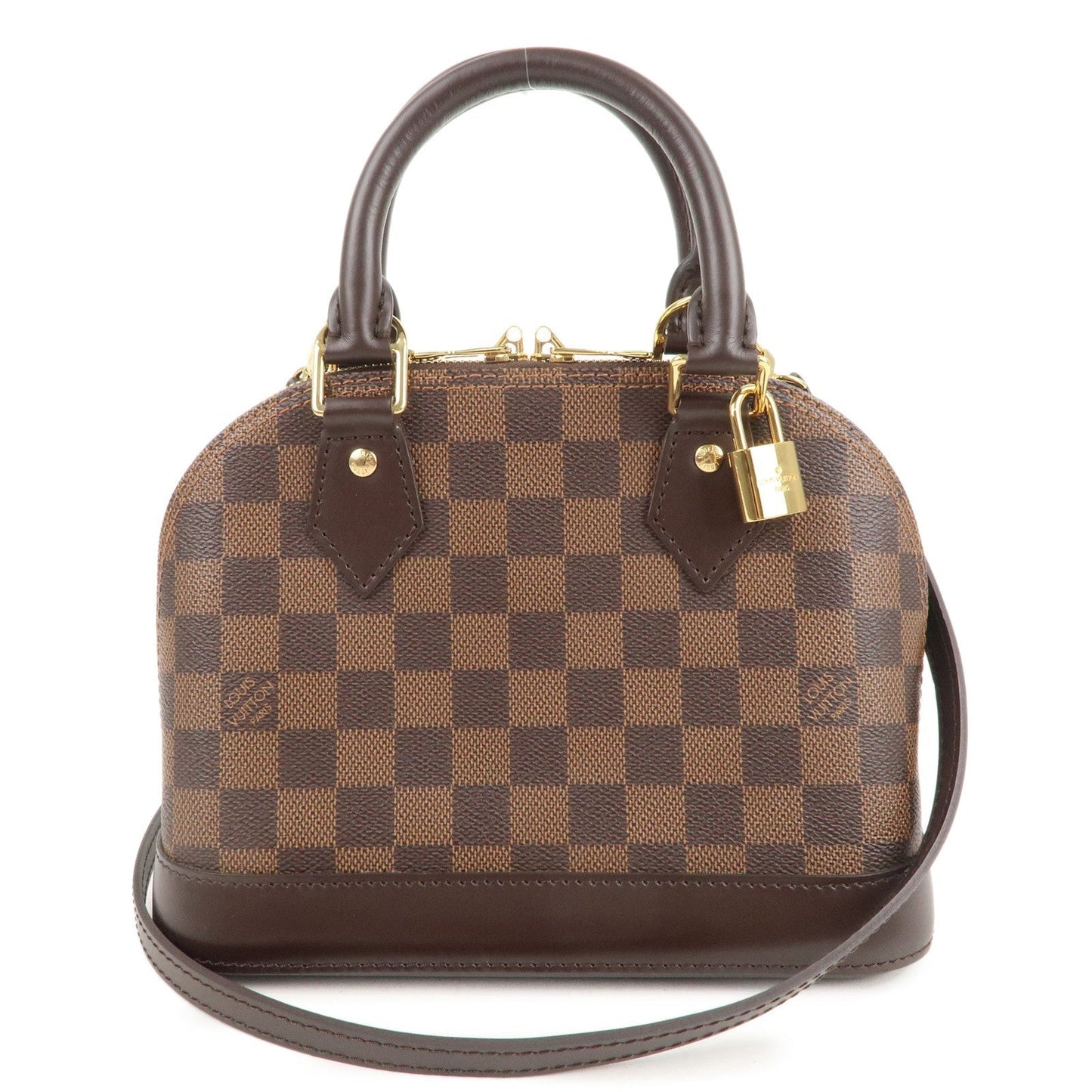 Louis Vuitton Damier Alma BB 2Way Shoulder Bag Hand Bag N41221