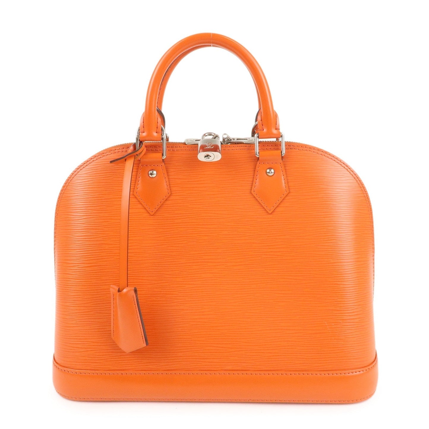 Louis Vuitton Epi Alma PM Hand Bag Pimont Orange M40623