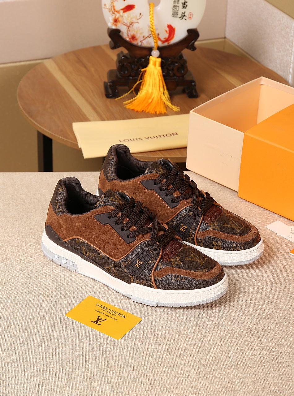 The Bags Vibe - Louis Vuitton SurfaLW In LWnogram Brown Sneaker