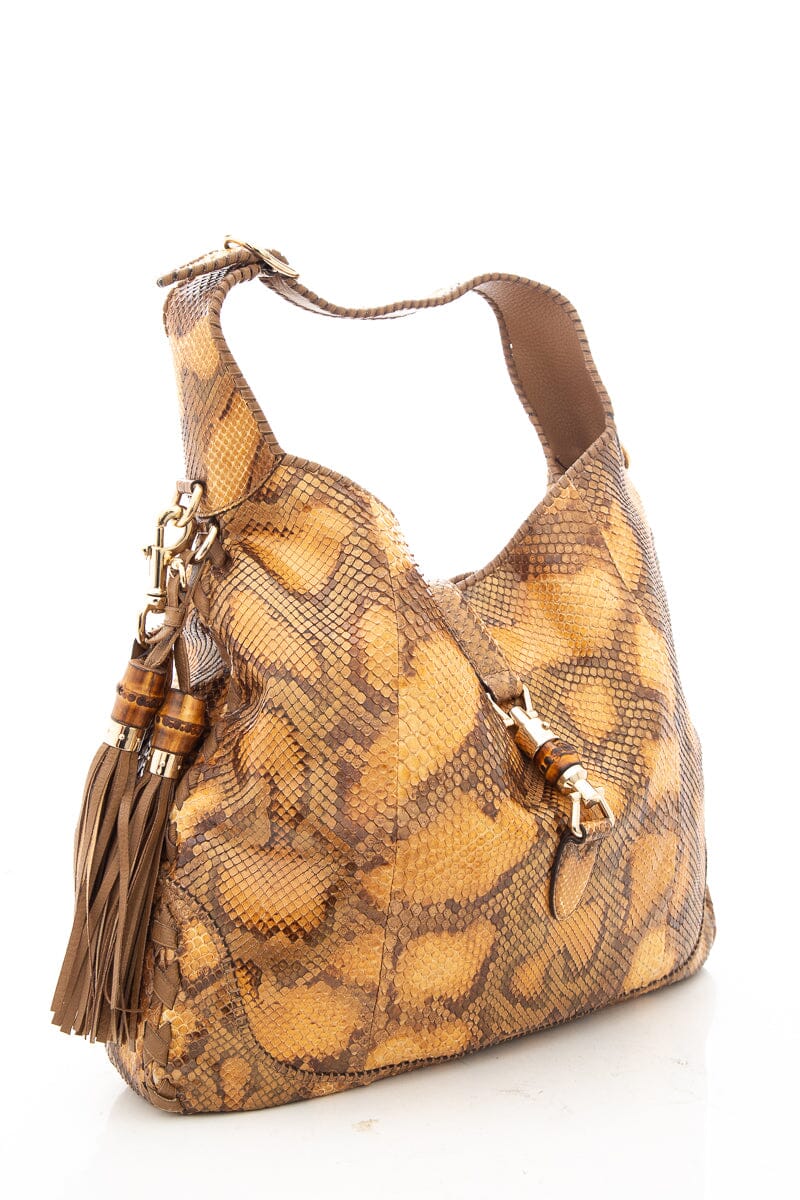 Gucci Vintage Jackie Python Hobo