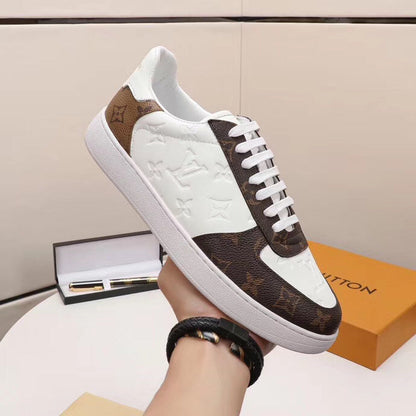 The Bags Vibe - Louis Vuitton Casual Low White Brown Sneaker