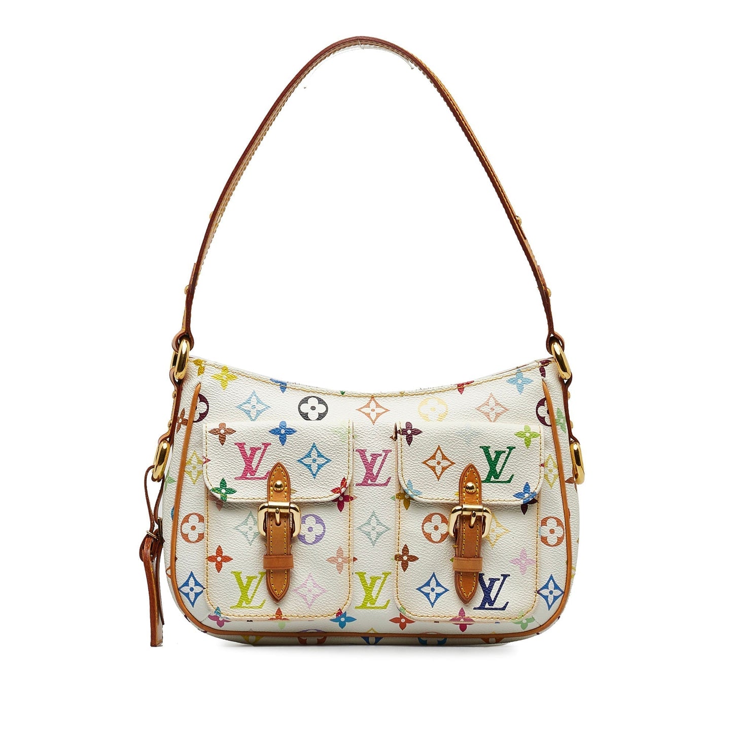 LOUIS VUITTON Monogram Multicolore Lodge PM Shoulder Bag