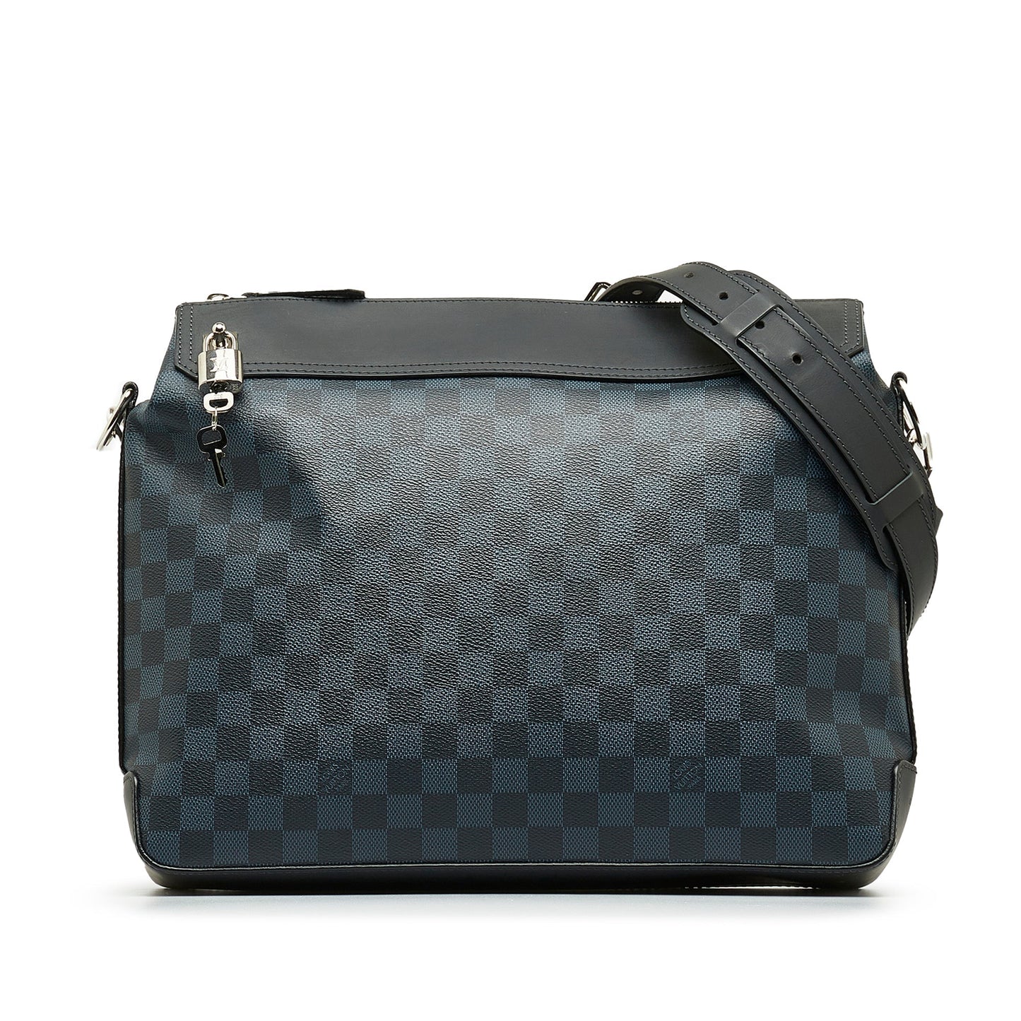 LOUIS VUITTON Damier Cobalt Greenwich Messenger Crossbody Bag