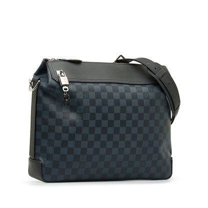 LOUIS VUITTON Damier Cobalt Greenwich Messenger Crossbody Bag