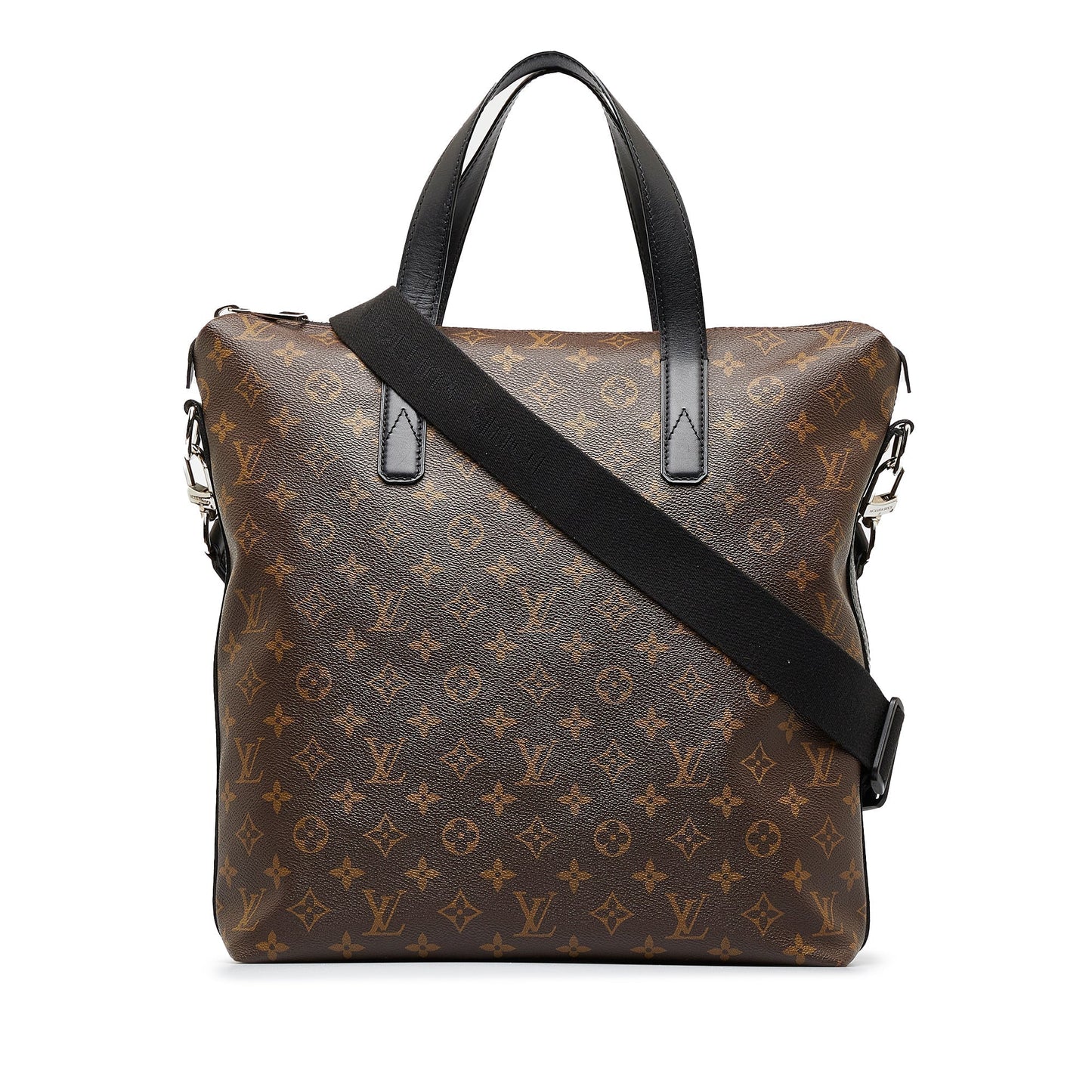 LOUIS VUITTON Monogram Macassar Davis Satchel