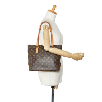 Brown Louis Vuitton Monogram Cabas Piano Tote Bag