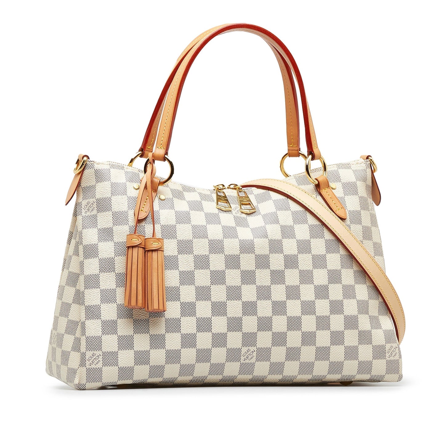 LOUIS VUITTON Damier Azur Lymington Satchel