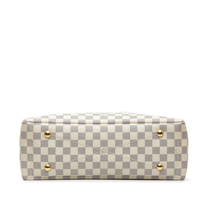 LOUIS VUITTON Damier Azur Lymington Satchel