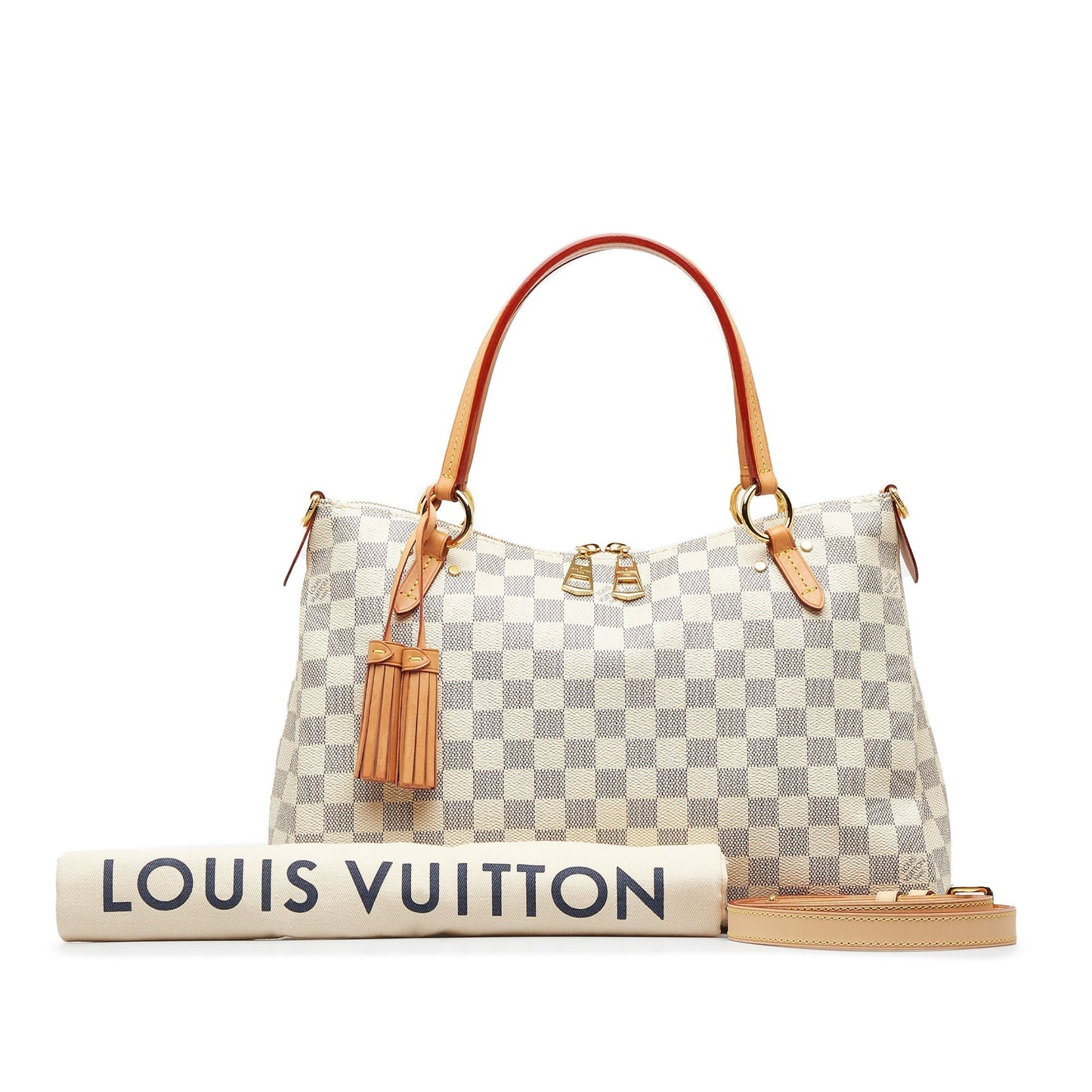 LOUIS VUITTON Damier Azur Lymington Satchel