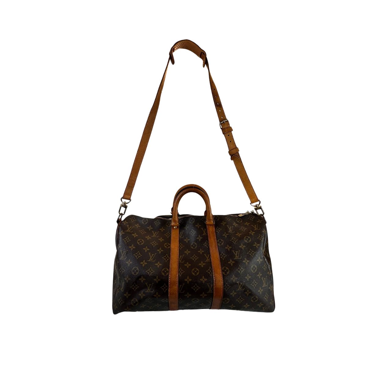 Louis Vuitton Keepall 45 with Bandoulière Strap Monogram Canvas