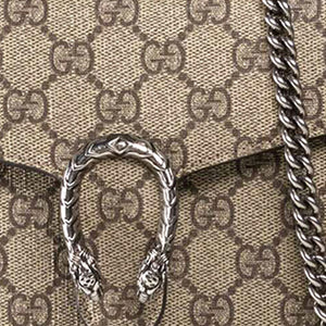 (WMNS) GUCCI Dionysus Series Synthetic canvasChain bag Dionysus Brown 401231-KHNSN-8642