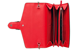 (WMNS) GUCCI Dionysus Tiger Head Logo Canvas Chain Shoulder Messenger Bag Mini Red Classic 401231-KHNSN-8698