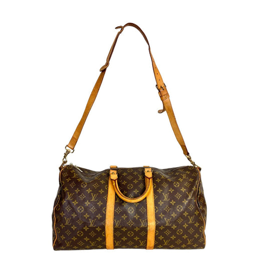 Louis Vuitton Keepall 50 Bandoulière Strap Monogram Canvas