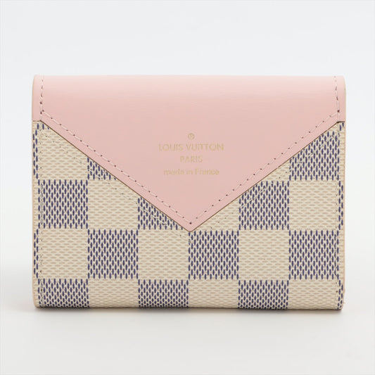 Louis Vuitton Damier Azur Arsene Playing Cards Pouch in Rose Ballerine