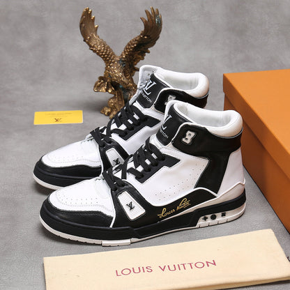 The Bags Vibe - Louis Vuitton Traners Inspired White Black Sneaker