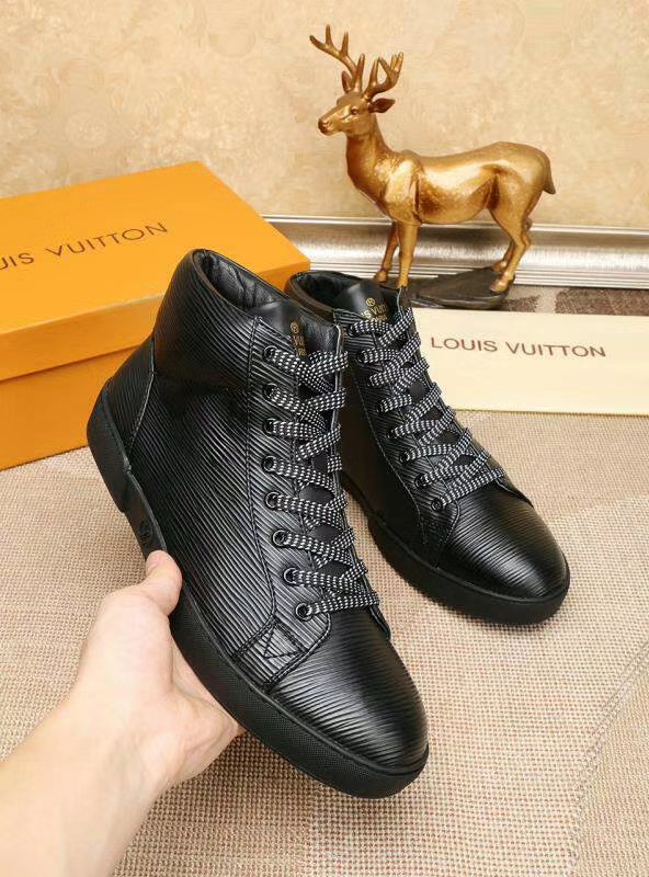 The Bags Vibe - Louis Vuitton HIgh Top LaLW Up Black Sneaker