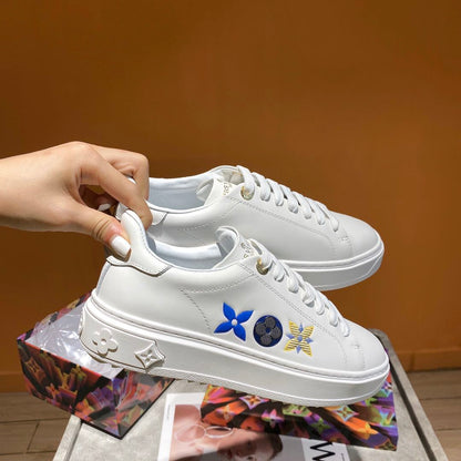 The Bags Vibe - Louis Vuitton Time Out White Sneaker