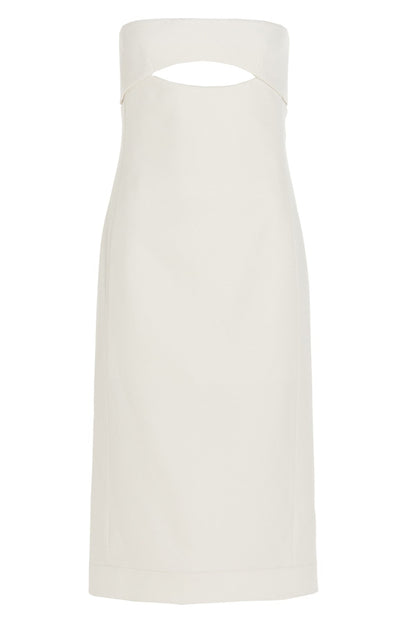 Saint Laurent Women Cut-Out Midi Dress