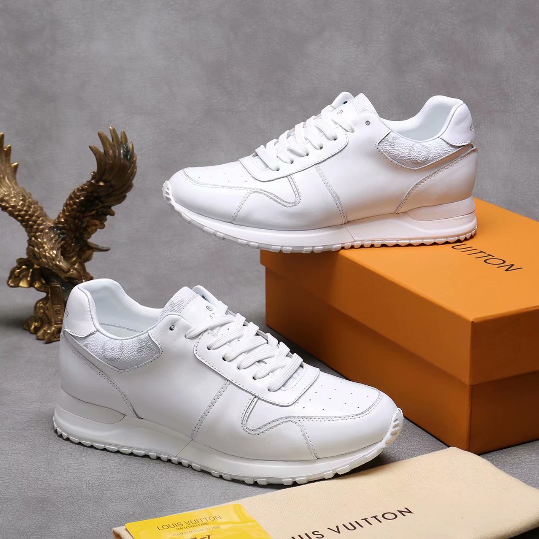 The Bags Vibe - Louis Vuitton Run Away White Sneaker