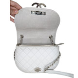 Chanel Calfskin Quilted Small Coco Curve Messenger Flap