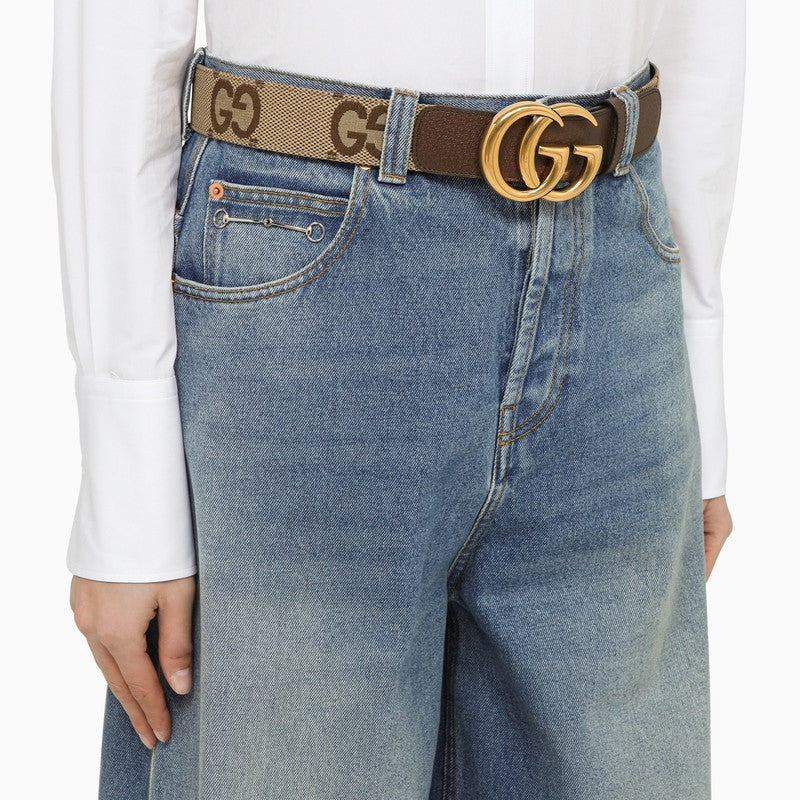 Gucci Jumbo Gg Marmont Wide Belt Women